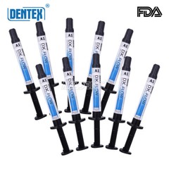DENTEX Dental Flowable Light Cure Composite Resin Medium Flow A1/A2/A3 Shade
