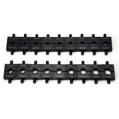 TEMCo TH0416 18-Pair Die Set for the TH0006 Hydraulic Cable Lug Crimper