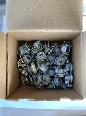 Bridgeport 3/8″ Diecast Zinc 2 Screw Connector AC/MC 565-DC2 Lot of 58