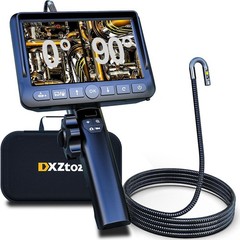 5FT Waterproof Dual Lens Inspection Camera – 1080P Borescope for Auto Repairs