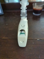Mouthpiece & Trach-oscillatory positive expiratory pressure device by Aerobika