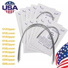 Dental Super Elastic Niti Round Arch Wires Arch Wire for Bracket Braces USA