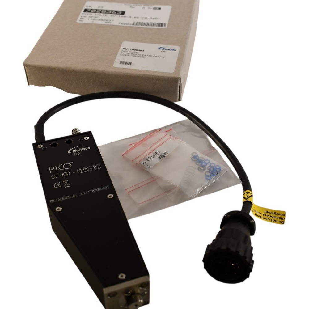 NEW Nordson 7028363 PICO SV-100-9.0S-TS Piezo Jet Dispensing Valve