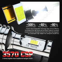 2 LED light bulbs For Deere x300 x304 x320 x340 x360 x500 x520 x534 x540 bulbs