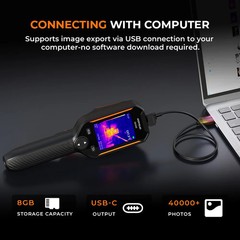 GOYOJO GH192/340 Thermal Imaging Camera for HVAC Electrical Building Inspection