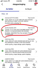BaggiesSince1987 – 3030 Zip Color Bags 3″X3″ MIX OR CHOOSE 500PCS, READ DETAILS