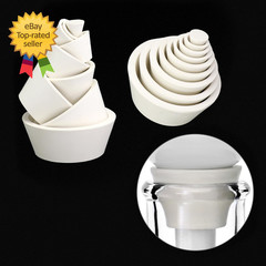 1000ML Buchner Funnel Kit Filter Flask Set 1L Vacuum Flask 80Mm Funnel