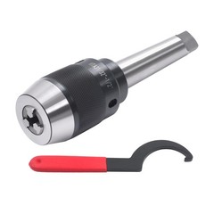 1/32″ – 1/2″ Capacity Keyless Drill Chuck with Taper MT3 Integral Shank Steel