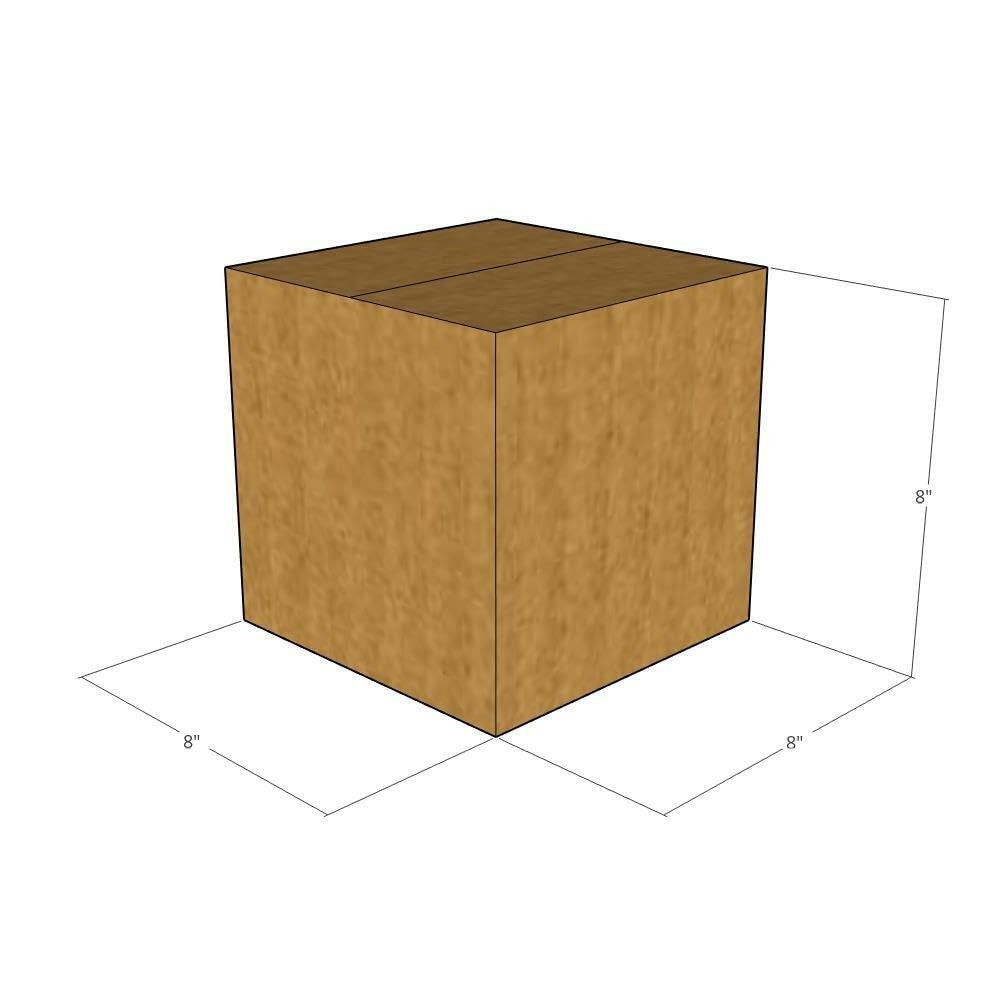 E1 Packaging 8 x 8 x 8 Corrugated Boxes 32 ECT Pack of 5-8x8x8 | Quality movi…