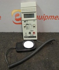 Extech 401025 Digital Lux Light Meter Foot Candle Manual Adjustment Fast Slow