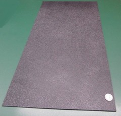 ABS Sheet Haircell Textured, 1 Side, Black, .094″ (3/32″) x 12″ x 24″, 4 Units