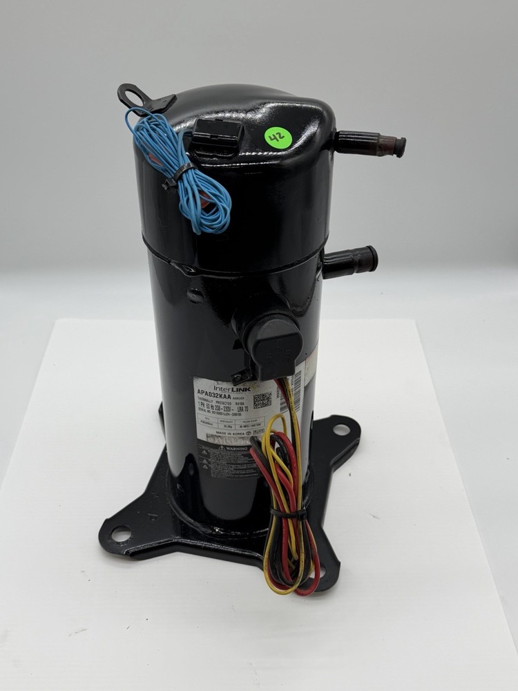 LG APA032KAA Compressor R410A 208/230V 1 PH 2.5-3.0 Ton Tested ❄️
