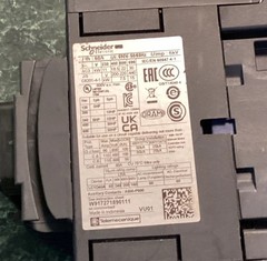 NOS Schneider Electric – TESYS LC1D40A Magnetic Contactor, 3 Pole, 220V, 50/60HZ