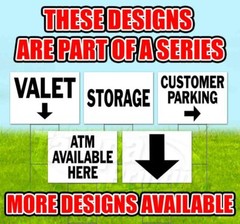 ALL DELIVERIES ARROW 18×24 Yard Sign WITH STAKE Corrugated Bandit DIRECTIONAL