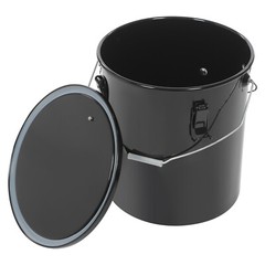 6 Gallon Grease Disposal Bucket, Large Capacity Oil Disposal Transport Container