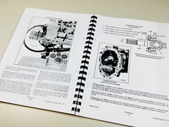 Allis Chalmers D-17 Series 1 One Tractor Service Parts Operators Manual Catalog