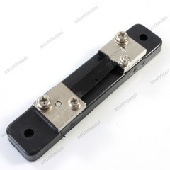 1 × DC 50A Analog Panel AMP Current Meter + Current Shunt 85C1 Ammeter Gauge