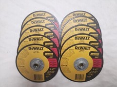 Dewalt DW 8725H 6″ X .045″ X 5/8-11″ Thin Cut-Off Wheel 10 Pack
