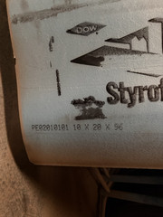 Dow Styrofoam Dock Float Billet 10″x20″x96″ Marine Buoyancy Foam 610lb Lift NEW