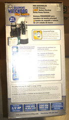 NEW BASEMENT WATCHDOG BW4000 1/2 HP Combination Submersible Sump Pump w Back Up