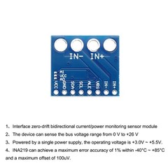 5 Sets INA226 I2C Bi-Directional Current Sensor DC Current Voltage Power Monitor