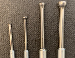 Original Equip. Mfg. 4PC Set of Small Hole Gages 0.125-0.500 Made in Japan