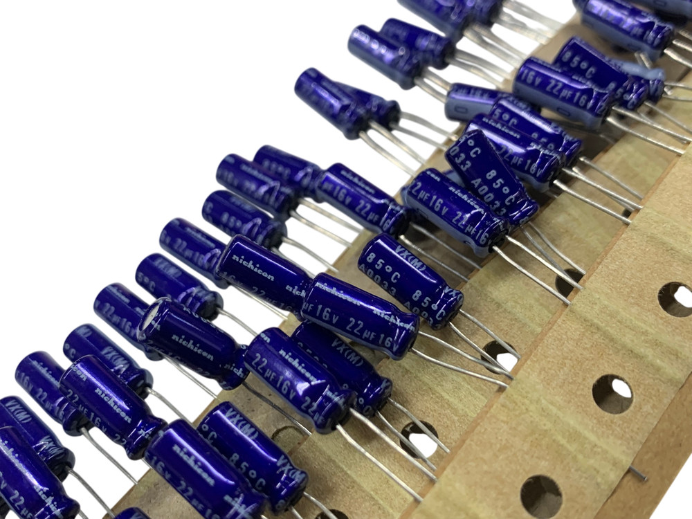 300pcs Nichicon UVX1C220MDA1TD Electrolytic Capacitor Radial 22uf 16V 5x11mm 85C