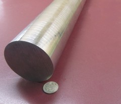 4140/4142 Alloy Steel Rod, 2 3/4″ Diameter +/-.007″ x 1 Ft Length