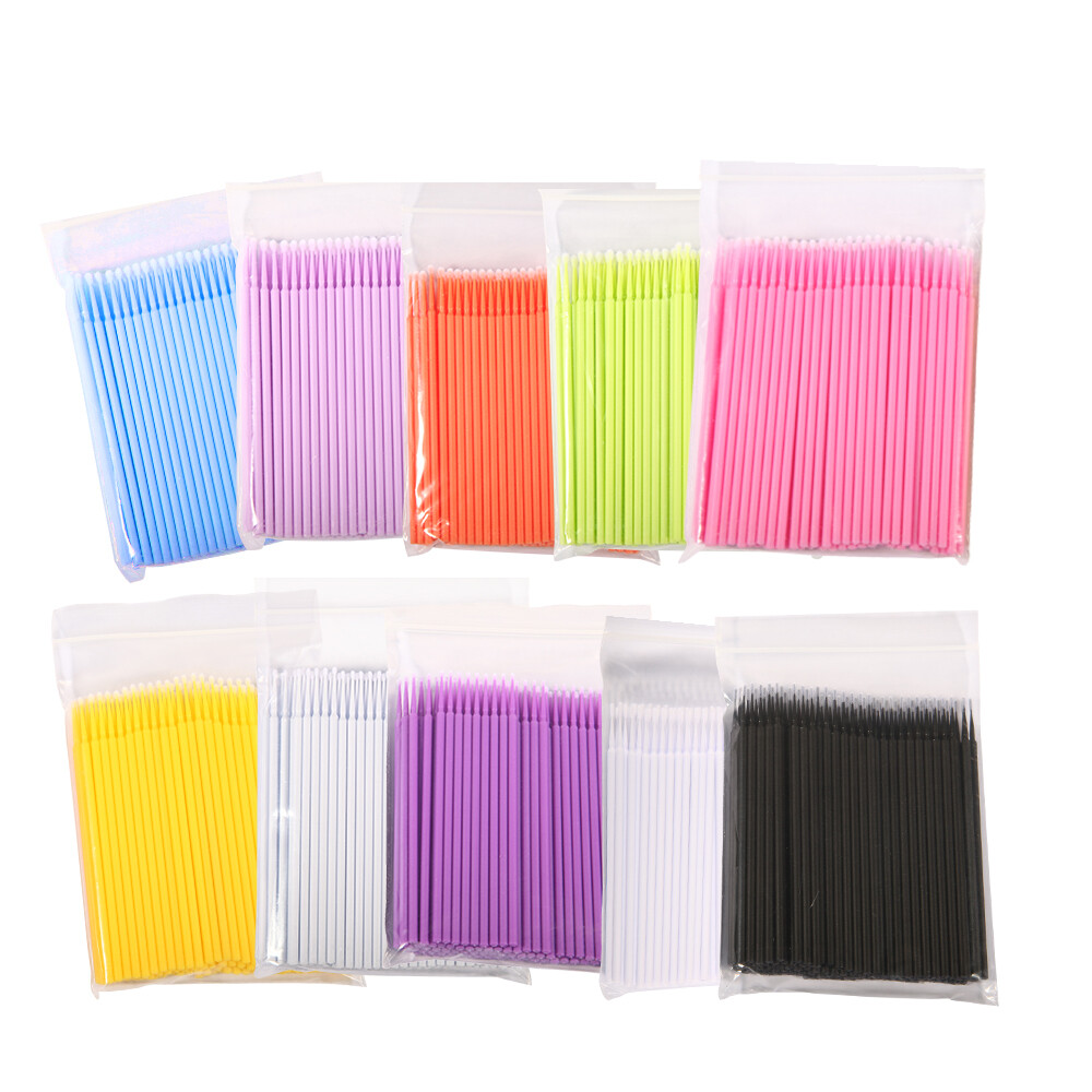 400 Micro Brushes Applicators Microbrush Dental (Regular, Fine, Super Fine) Eye