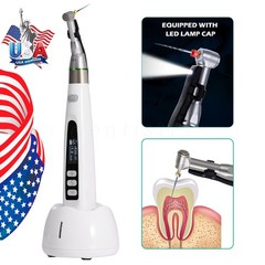Dental Lab MARATHON Electric Micromotor Polisher+Contra Angle Straight Handpiece
