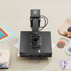 VEVOR Heat Press Machine 15 x 15 inch Sublimation Printer Transfer for DIY