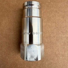Lot of 5 Parker FS-502-8FP Hydraulic Quick Connect Nipple 1/2” FNPT 316 SS