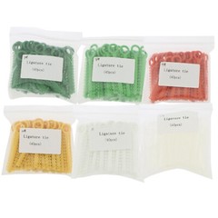 1040Pcs/Bag Dental Orthodontic Super Elastic Ligature Ties Rubber Bands 37 Color