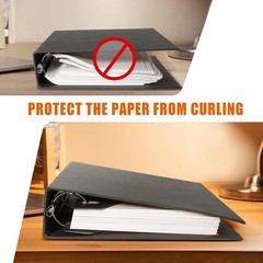 Binder Sheet Lifters 11 X 6 in 3 Ring Page Protectors Heavyweight PP