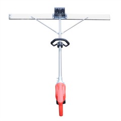 21V Cordless Concrete Vibrator Surface Power Trowel Electric Wet Cement Screed