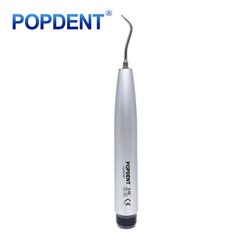 POPDENT Dental Sonic S Style Hygienist Air Scaler Handpiece 2/4Hole +3 Tips