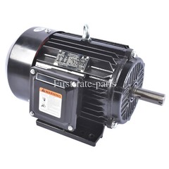 Electric Motor 3 Phase 3HP 1800 RPM 182T Frame 230/460 Volt 60 HZ TEFC Enclosure