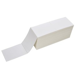 Fanfold 4×6″ Direct Thermal Shipping Labels 4000 Labels For Rollo Zebra Printer