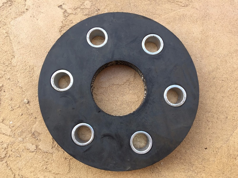 1 ea Bush Hog 11374 Flex Coupler Rubber Pad Disc with Spacers Free Shipping