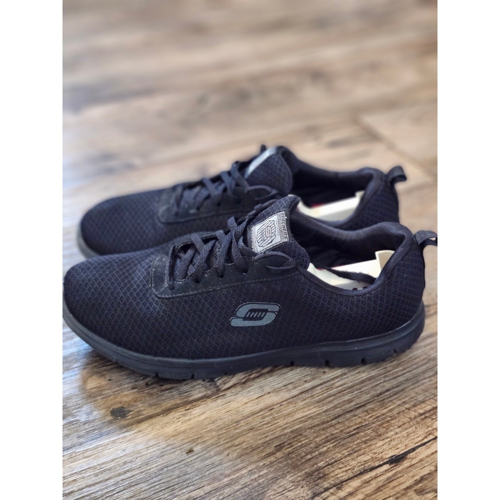 Skechers Work Ghenter Bronaugh SR Slip Resistant 10 Women Memory Foam Shoe 77210