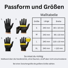 Bingold Disposable Gloves Nitrile 35BLACK, Black S Cardboard Cleaning Gloves