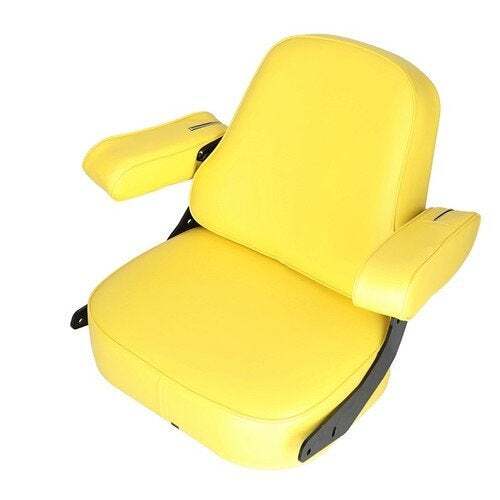 Seat Assembly Super Deluxe Vinyl Yellow fits John Deere 3020 4000 4010 4020