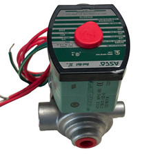 ASCO RED-HAT 8342G701 SOLENOID VALVE 4 WAY STAINLESS STEEL BODY PTFE SEAL NEW