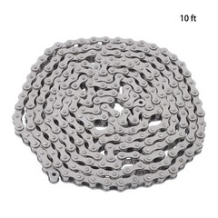 #41 Roller Chain 10 Feet Heavy Duty Industrial Drive with 2 Connecting Links