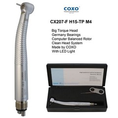 COXO Dental E-generator LED Handpiece High Speed Air Turbine 4 Holes NSK Sinol