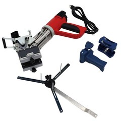 110V Woodworking Edge Banding Machine Curve Straight Edge Sealing 2.7HP 033196