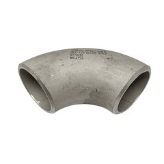 1 1/2 inch Butt Weld 90 Sch 40 304 Stainless Steel