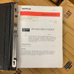 CAT Caterpillar SERVICE INFORMATION LETTER MAGAZINE ENGINE NEWS REFERENCE MANUAL