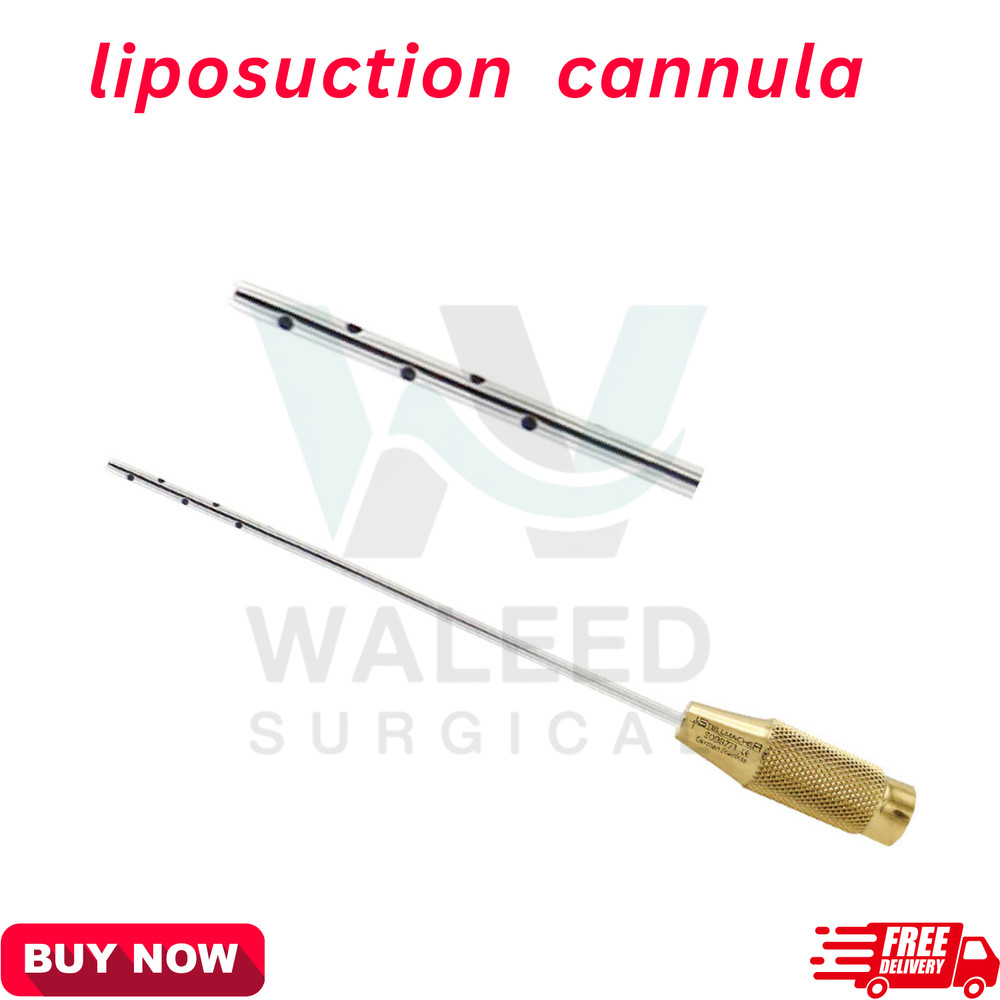Liposuction Cannulas One central hole Fat Transfer dia 3 mm x length 15 cm
