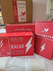 RentACoop Electric Poultry Netting Accessory Set RAC60